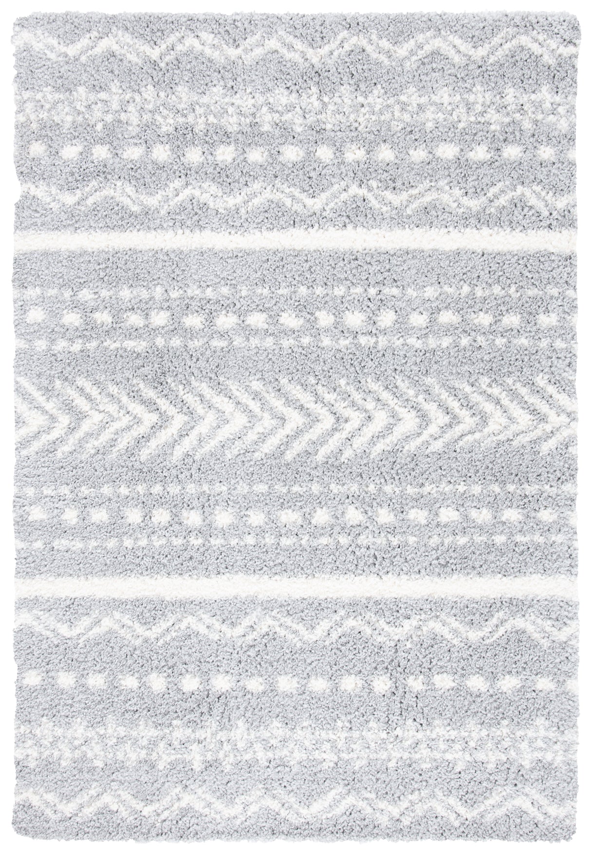 Safavieh Parma Shag Pma542F Grey/Ivory Rugs.