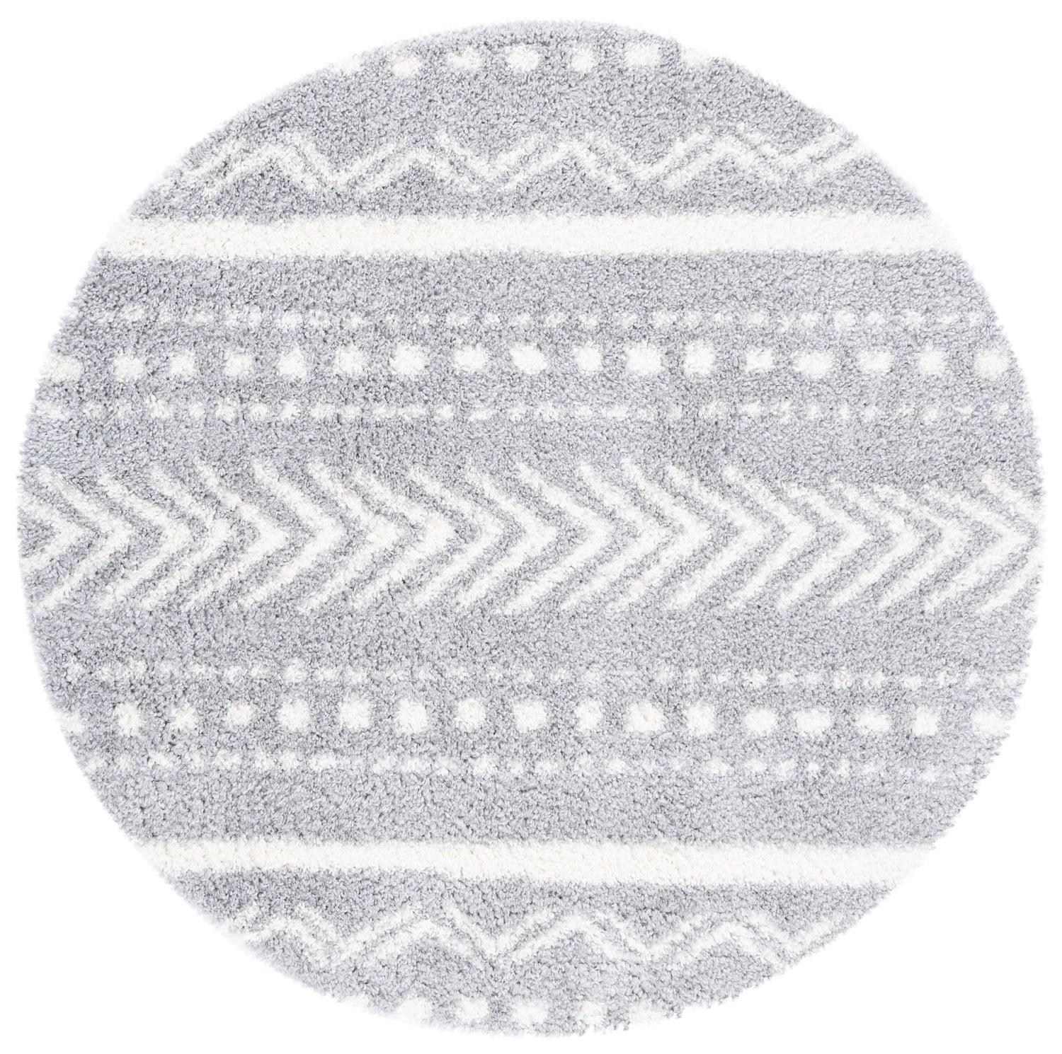 Safavieh Parma Shag Pma542F Grey/Ivory Rugs.
