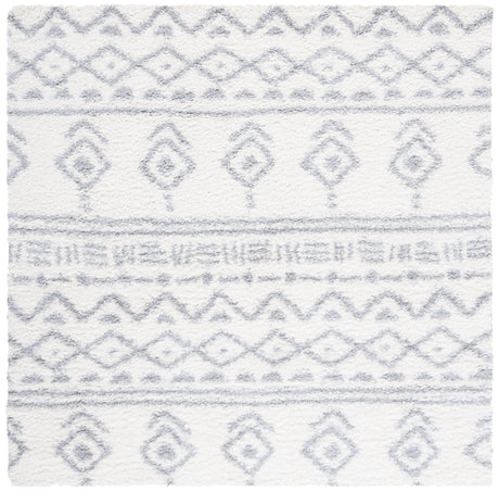 Safavieh Parma Shag Pma544A Ivory/Grey Rugs.