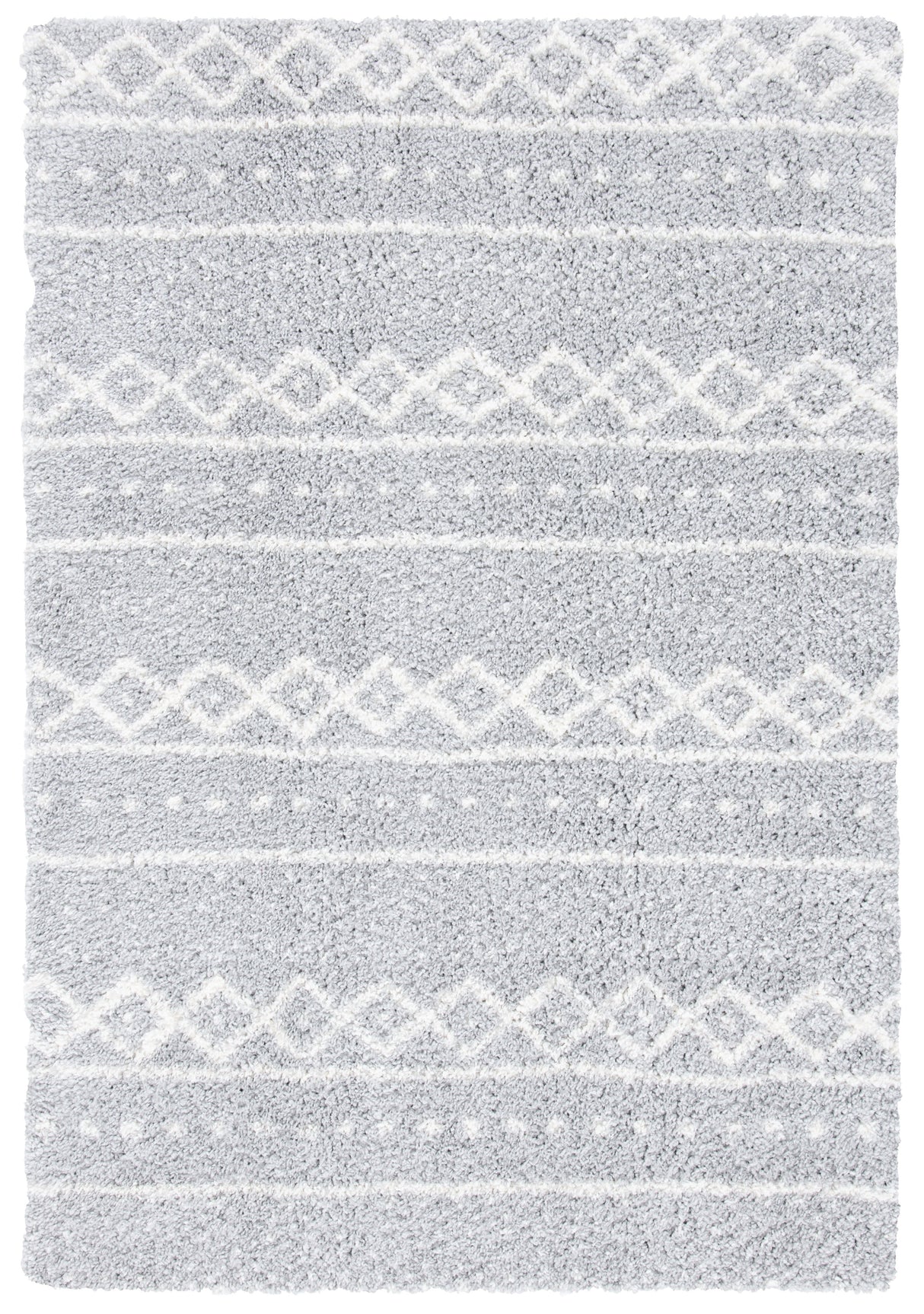 Safavieh Parma Shag Pma550F Grey/Ivory Rugs.