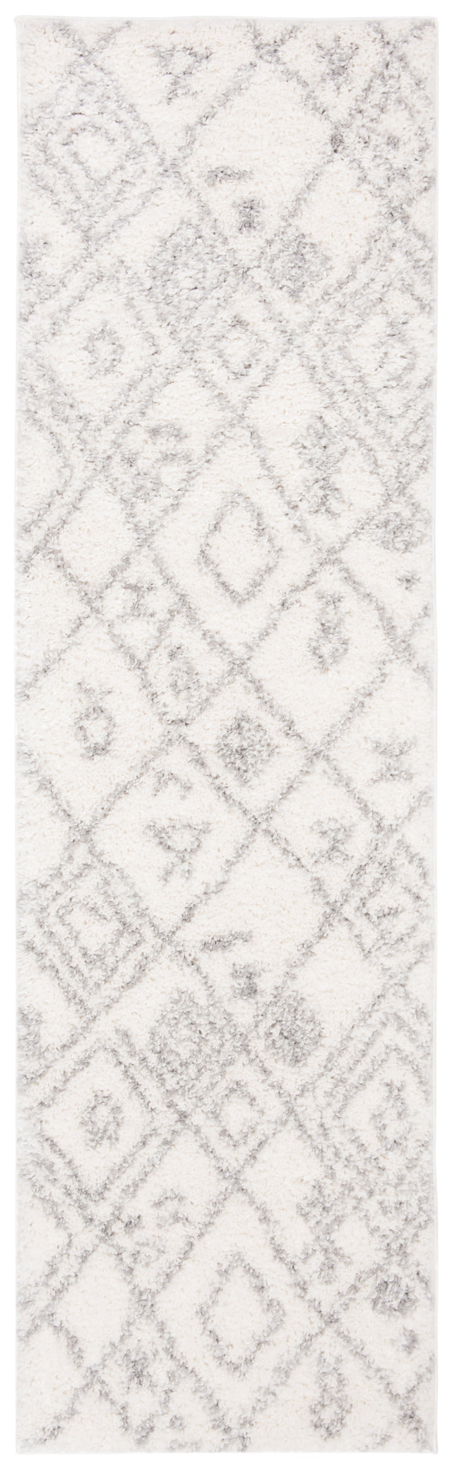 Safavieh Parma Shag Pma583A Cream/Grey Rug.