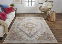 Feizy Percy 39Anf Rust/Blue Area Rug