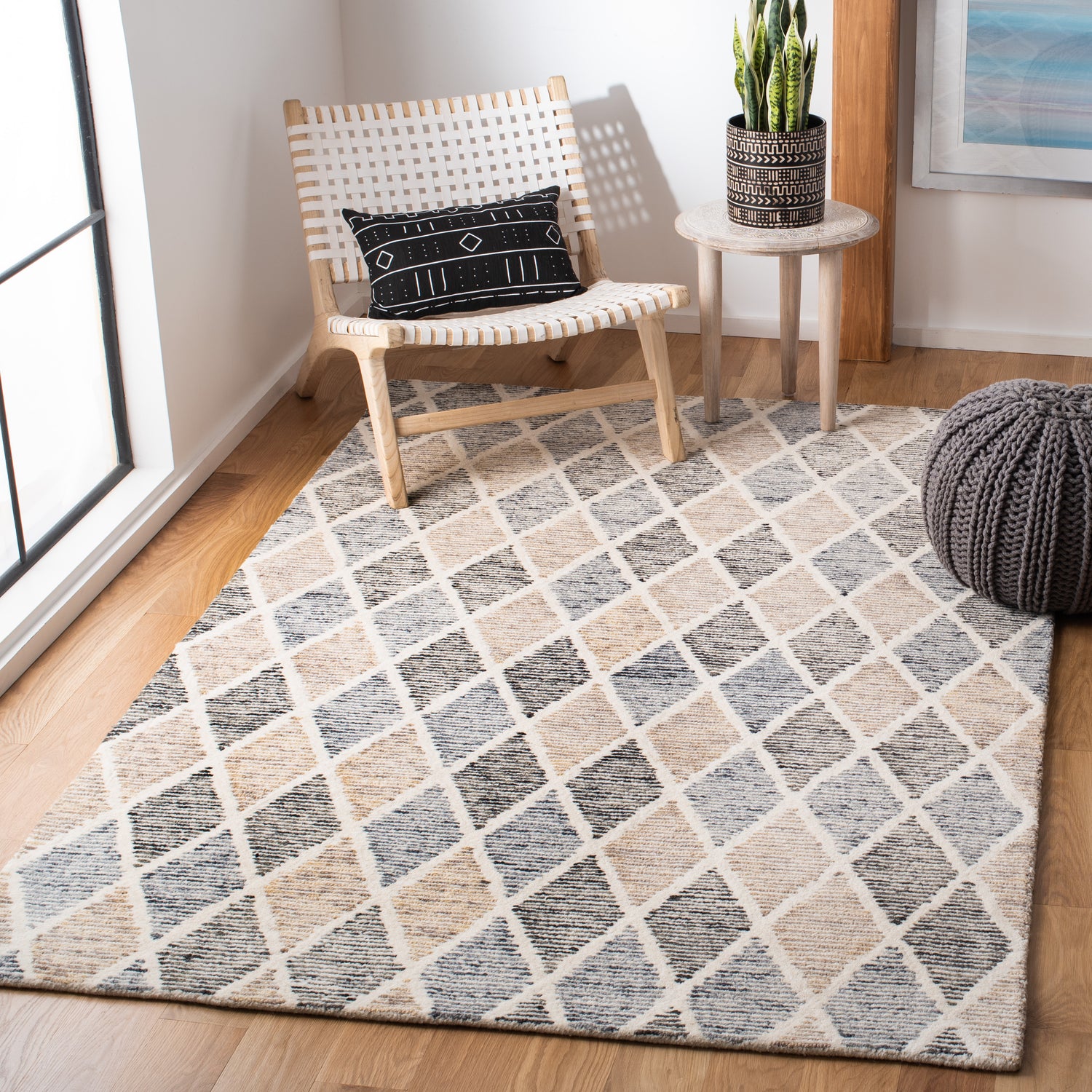 Safavieh Precious Pre215M Blue/Beige Rugs.