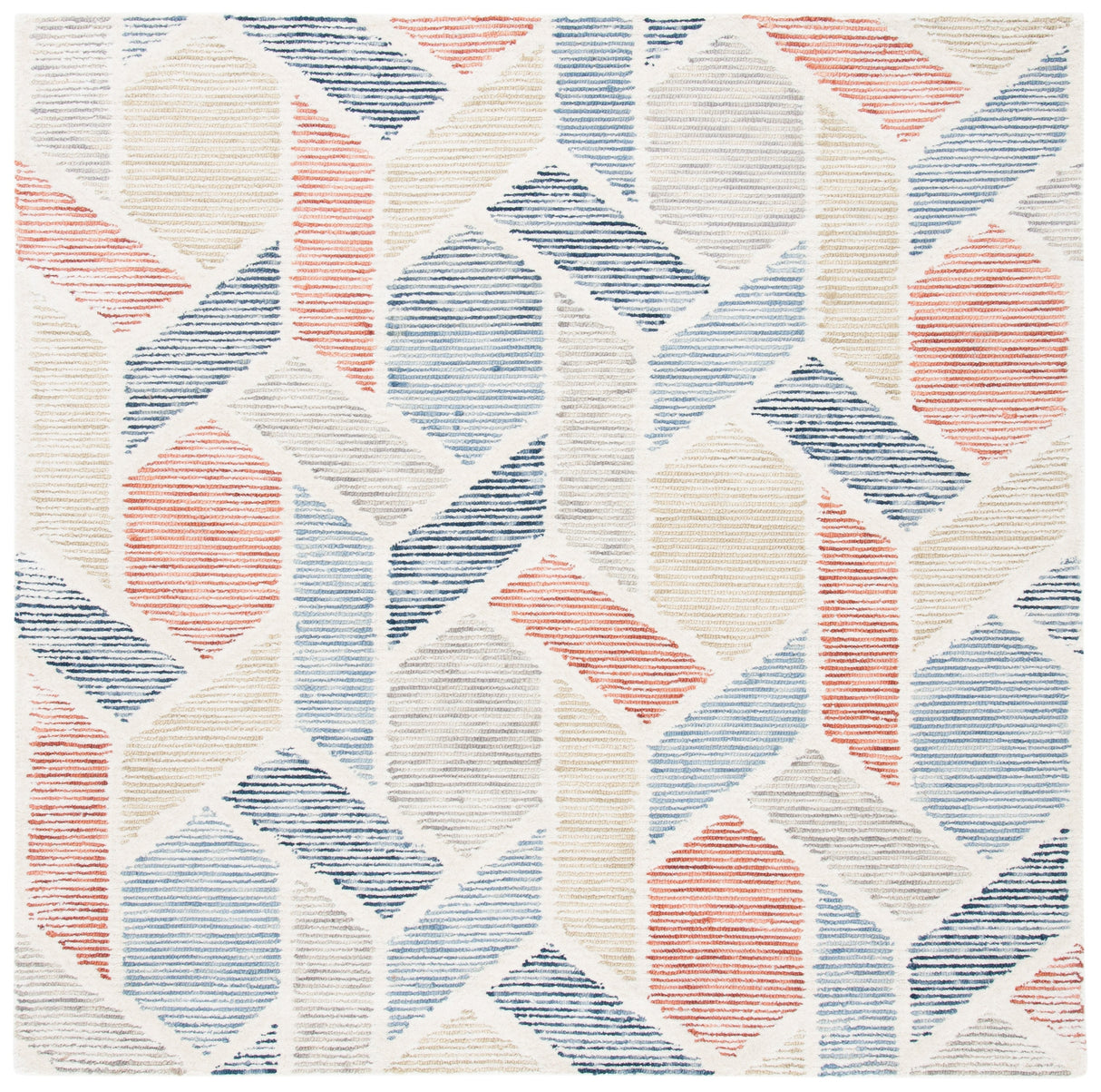 Safavieh Precious Pre221M Blue/Rust Rugs.