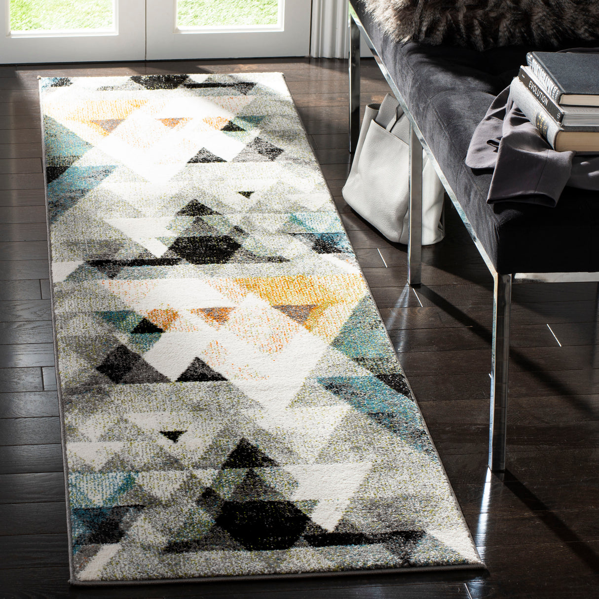 Safavieh Porcello Prl6938C Grey/Blue Rugs.