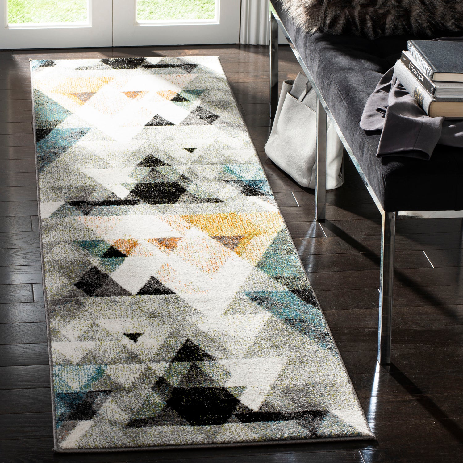 Safavieh Porcello Prl6938C Grey/Blue Rugs.