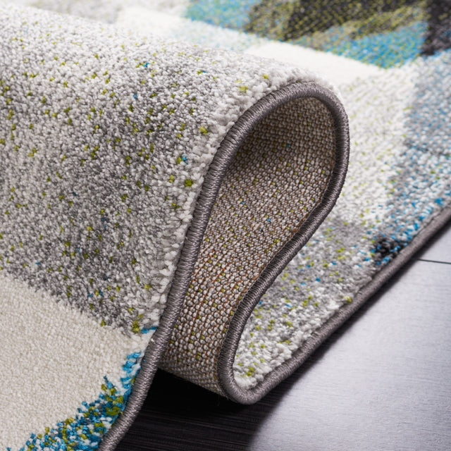 Safavieh Porcello Prlb6938C Grey/Blue Rug.