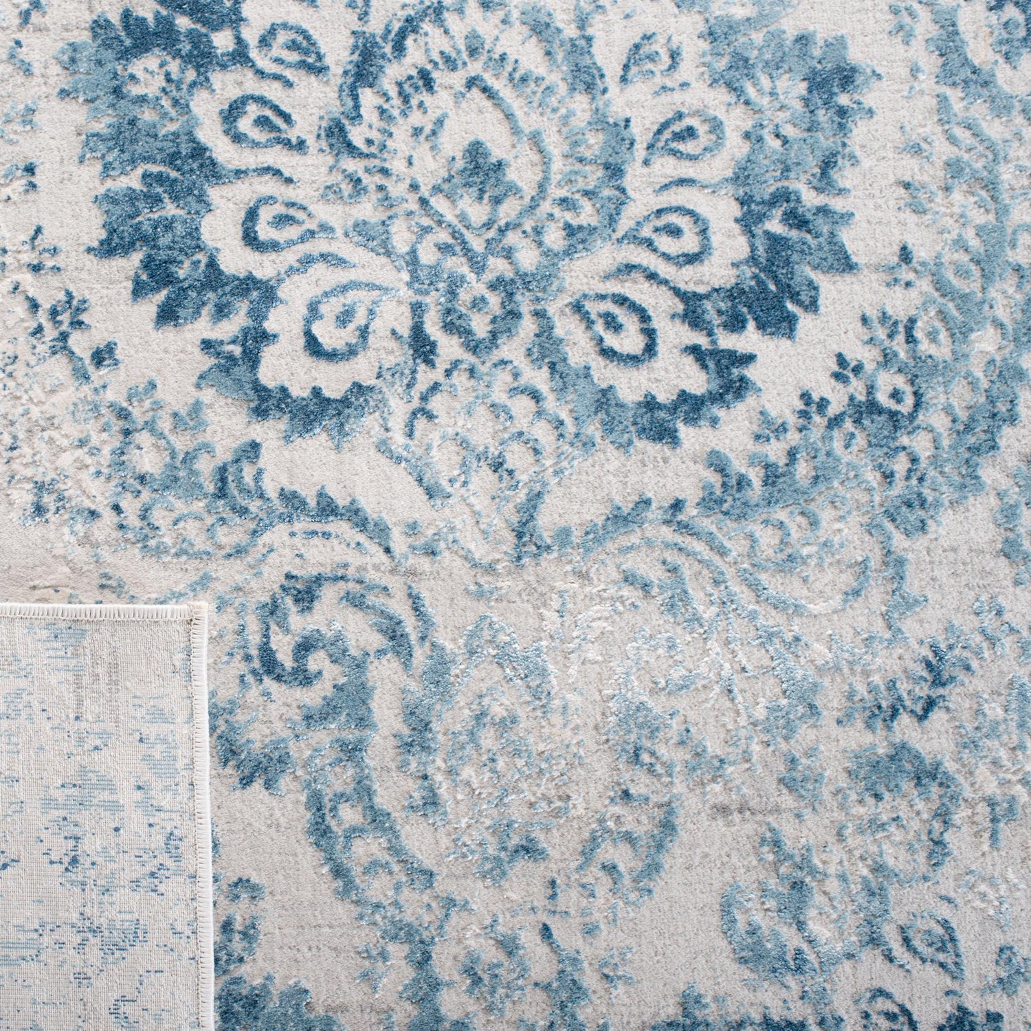 Safavieh Princeton Prn717M Blue/Beige Rug.