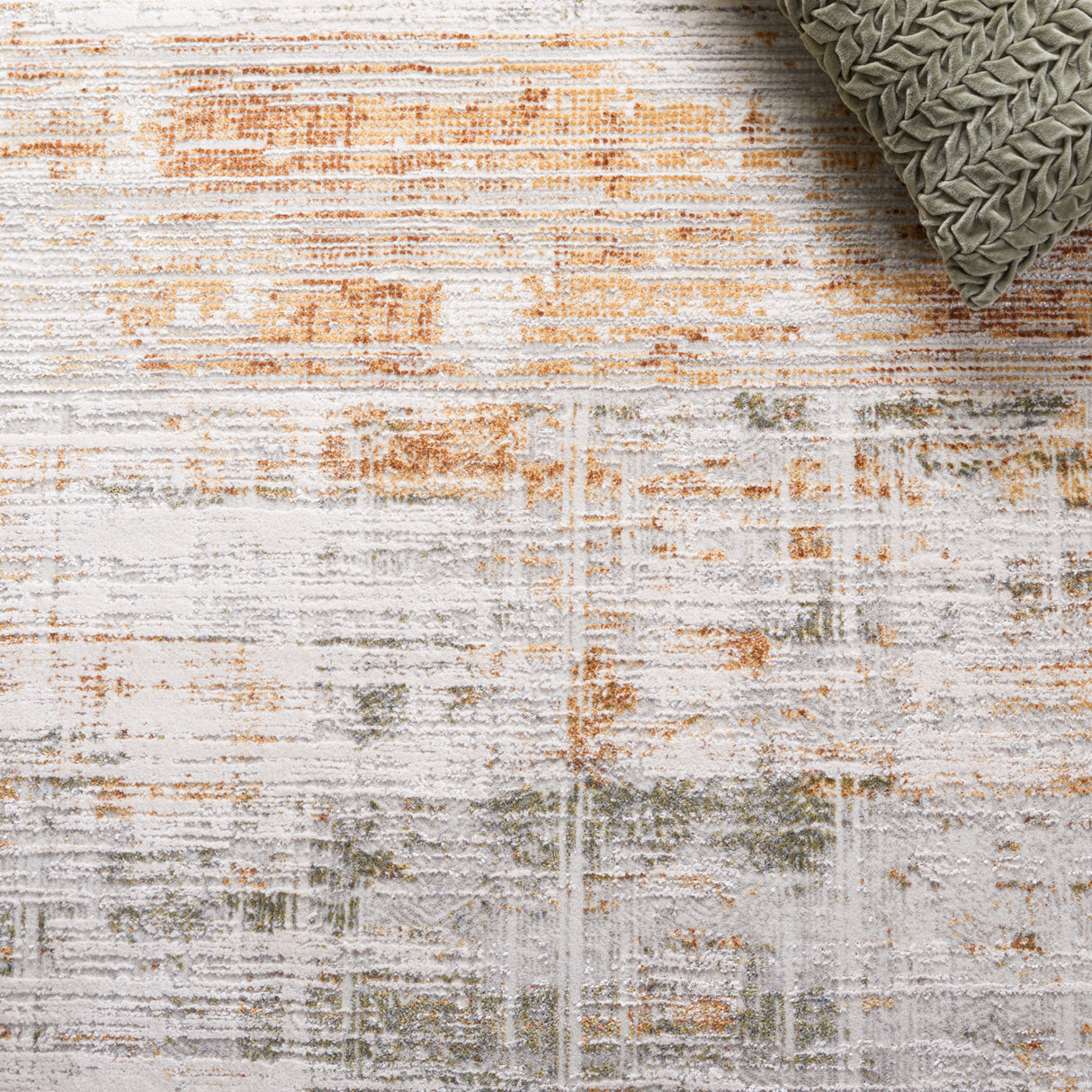 Safavieh Princeton Prn719A Light Beige/Green Rug.