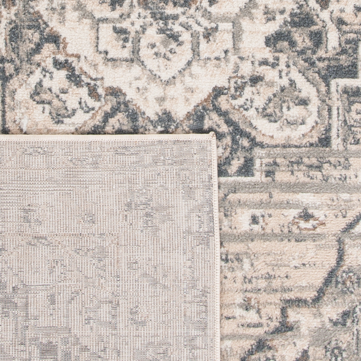 Safavieh Pyramid Pyr268A Ivory/Grey Rugs.