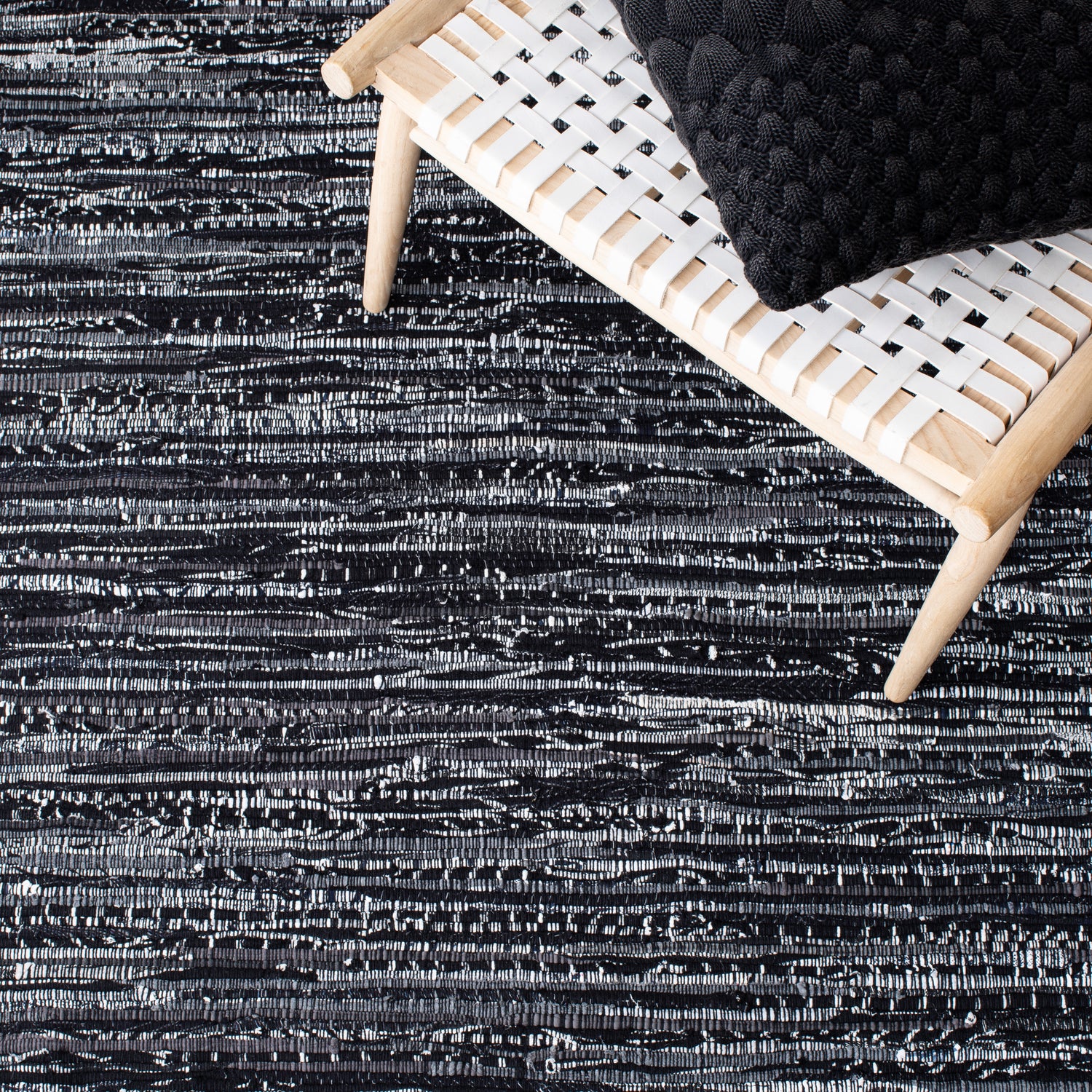 Safavieh Rag Rug Rar121Z Black Rugs.