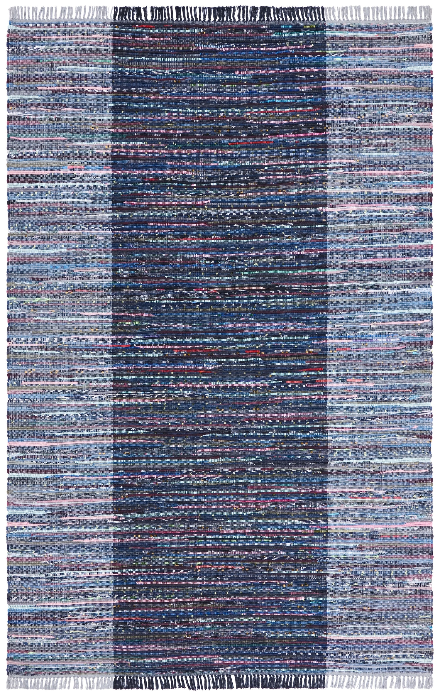 Safavieh Rag Rug Rar122F Grey/Black Rugs.