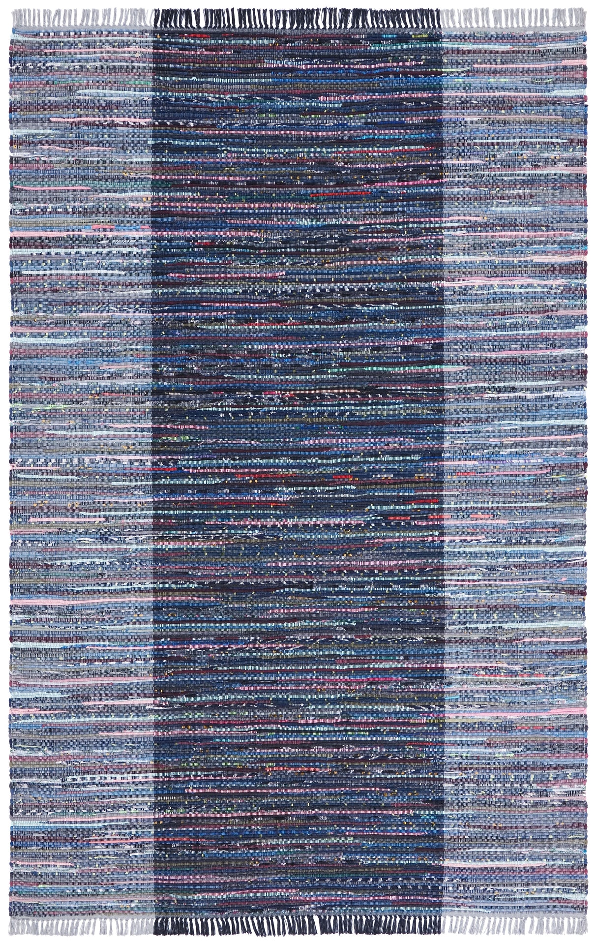 Safavieh Rag Rug Rar122F Grey/Black Rugs.