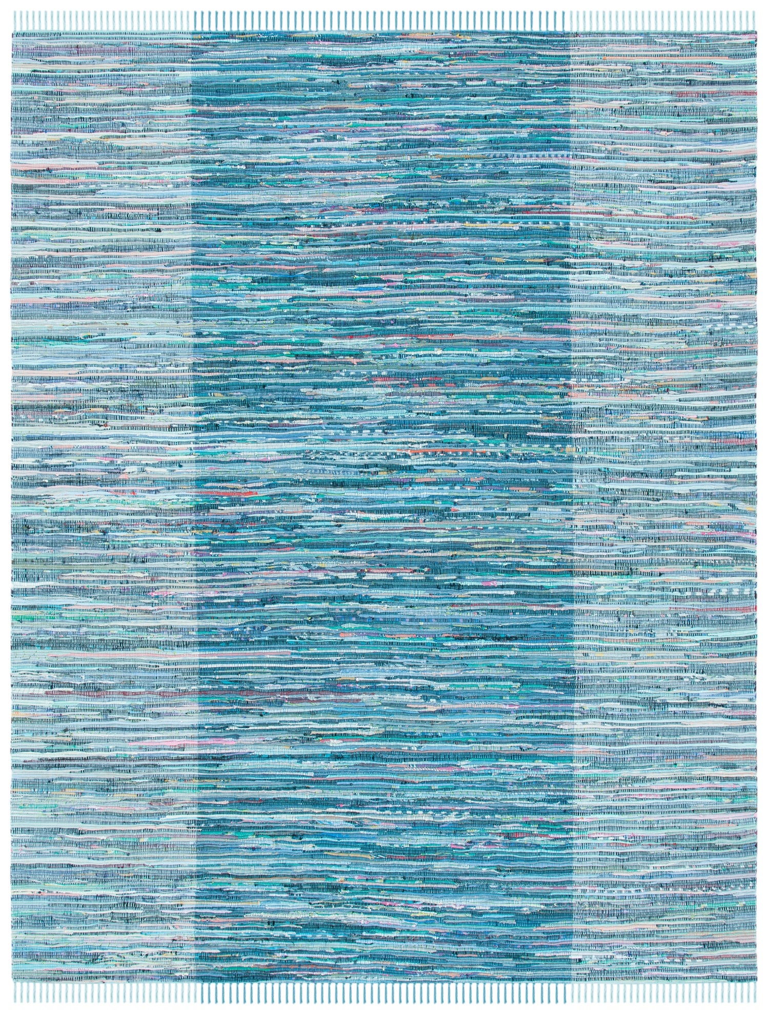 Safavieh Rag Rug Rar122M Light Blue/Grey Rugs.