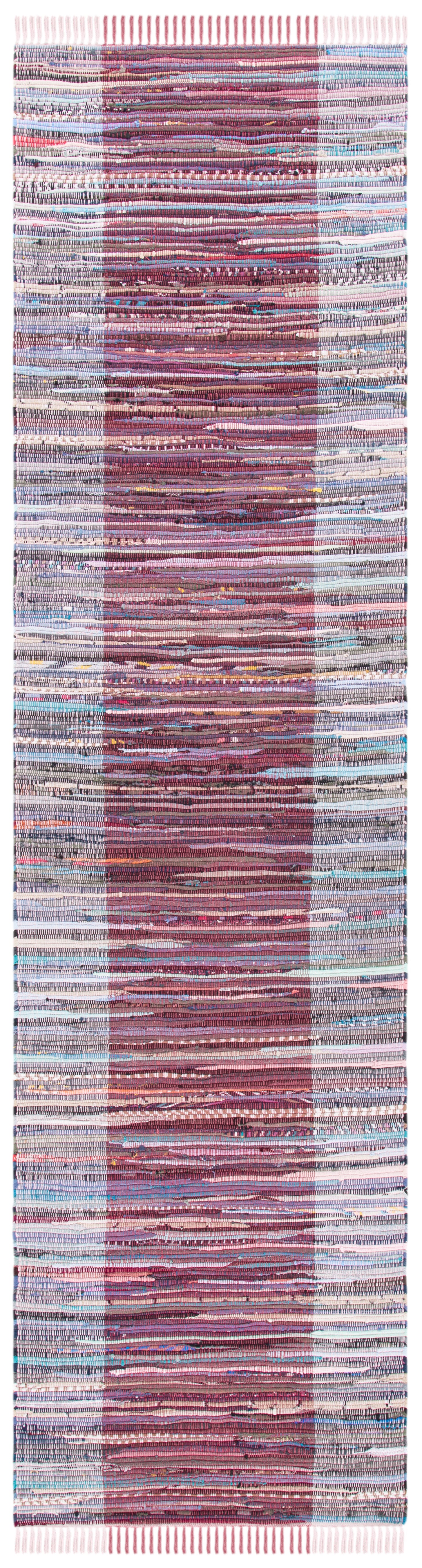 Safavieh Rag Rug Rar122Q Red/Grey Rugs.