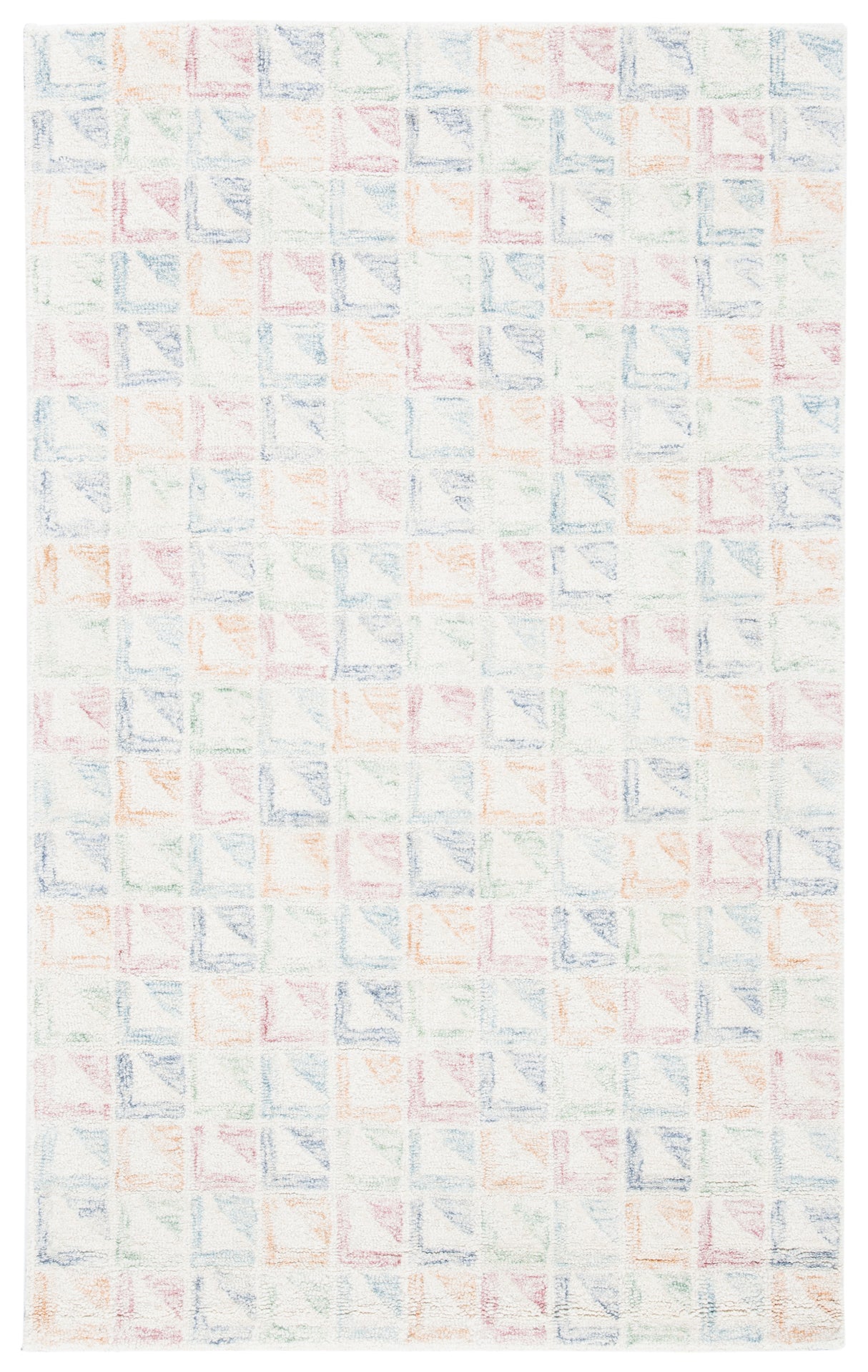 Safavieh Rodeo Drive Rd102M Ivory/Blue Rugs.