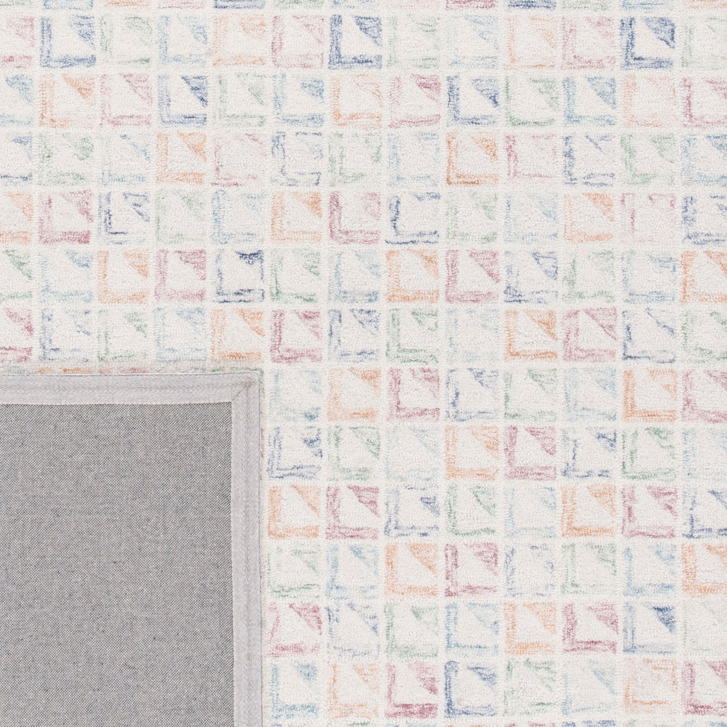 Safavieh Rodeo Drive Rd102M Ivory/Blue Rugs.