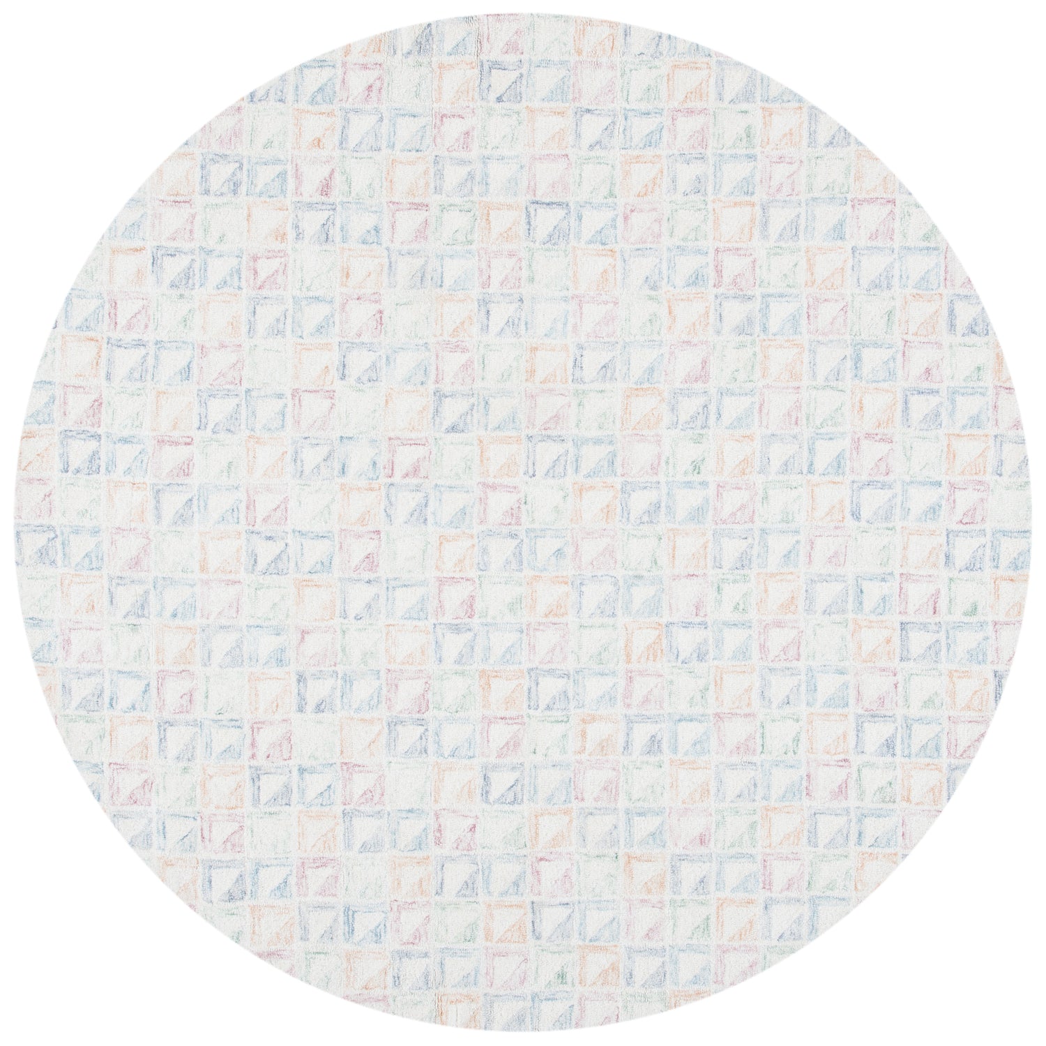 Safavieh Rodeo Drive Rd102M Ivory/Blue Rugs.