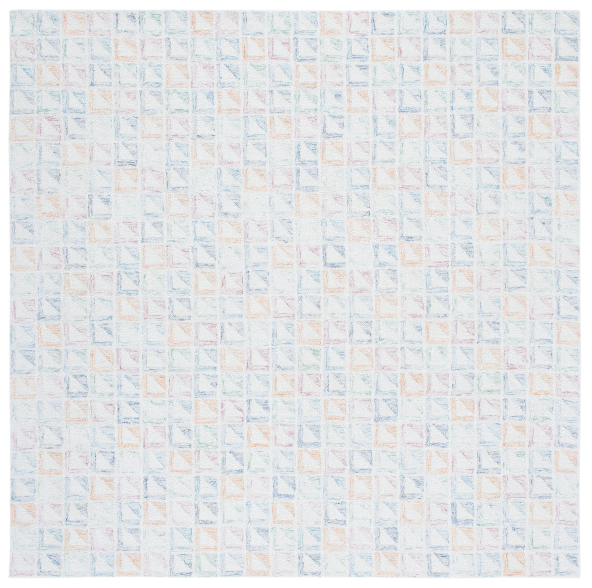Safavieh Rodeo Drive Rd102M Ivory/Blue Rugs.