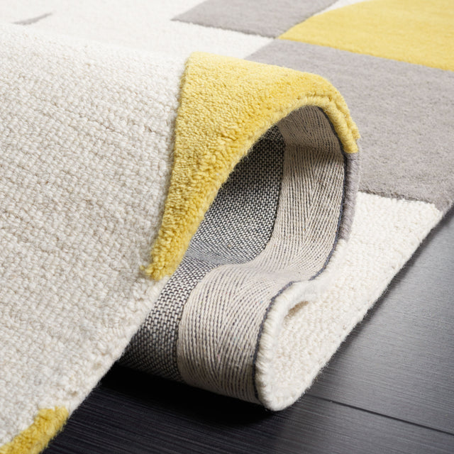 Safavieh Rodeo Drive Rd856D Grey/Gold Rug.