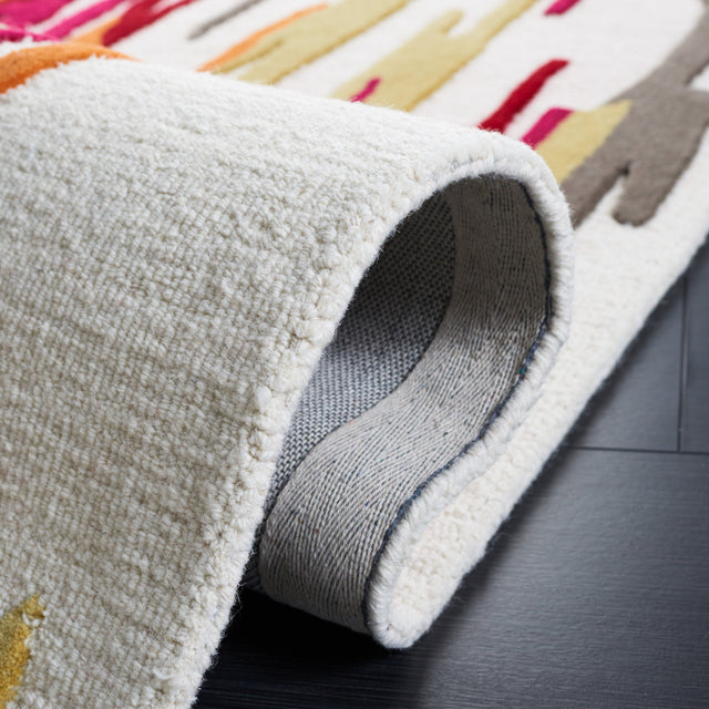 Safavieh Rodeo Drive Rd858Q Ivory/Red Rug.