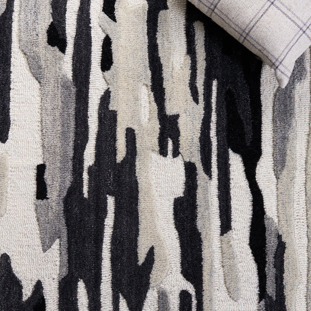 Safavieh Rodeo Drive Rd858Z Ivory/Black Rug.