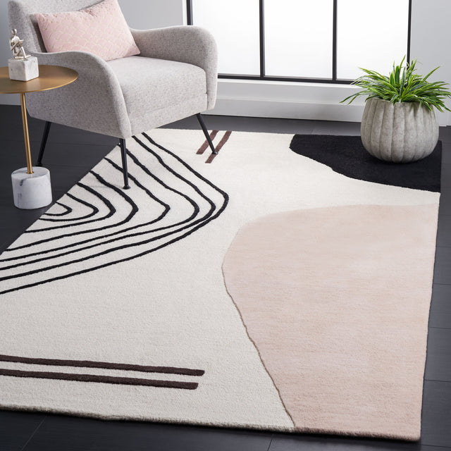 Safavieh Rodeo Drive Rd860U Ivory/Blush Rug.