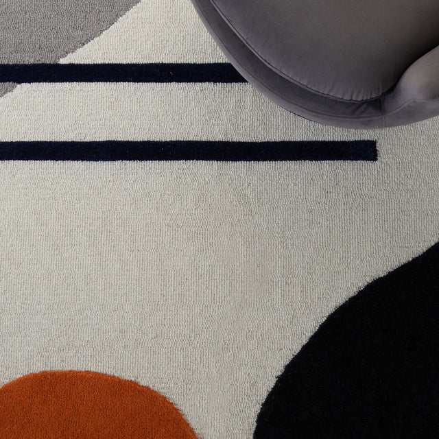 Safavieh Rodeo Drive Rd883F Grey/Black Rug.