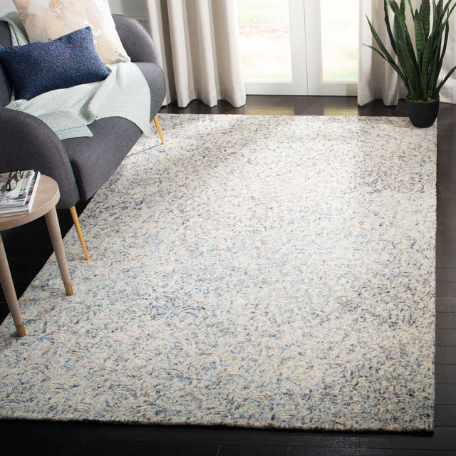 Safavieh Renaissance Ren677A Blue/Ivory Rug.