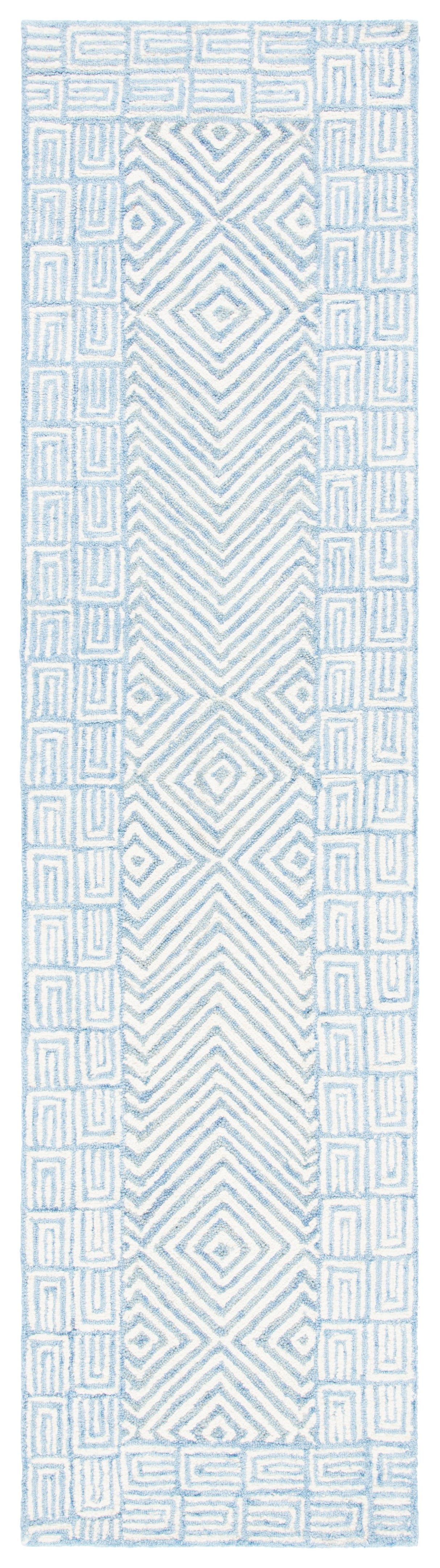 Safavieh Roslyn Ros353M Light Blue/Ivory Rugs.