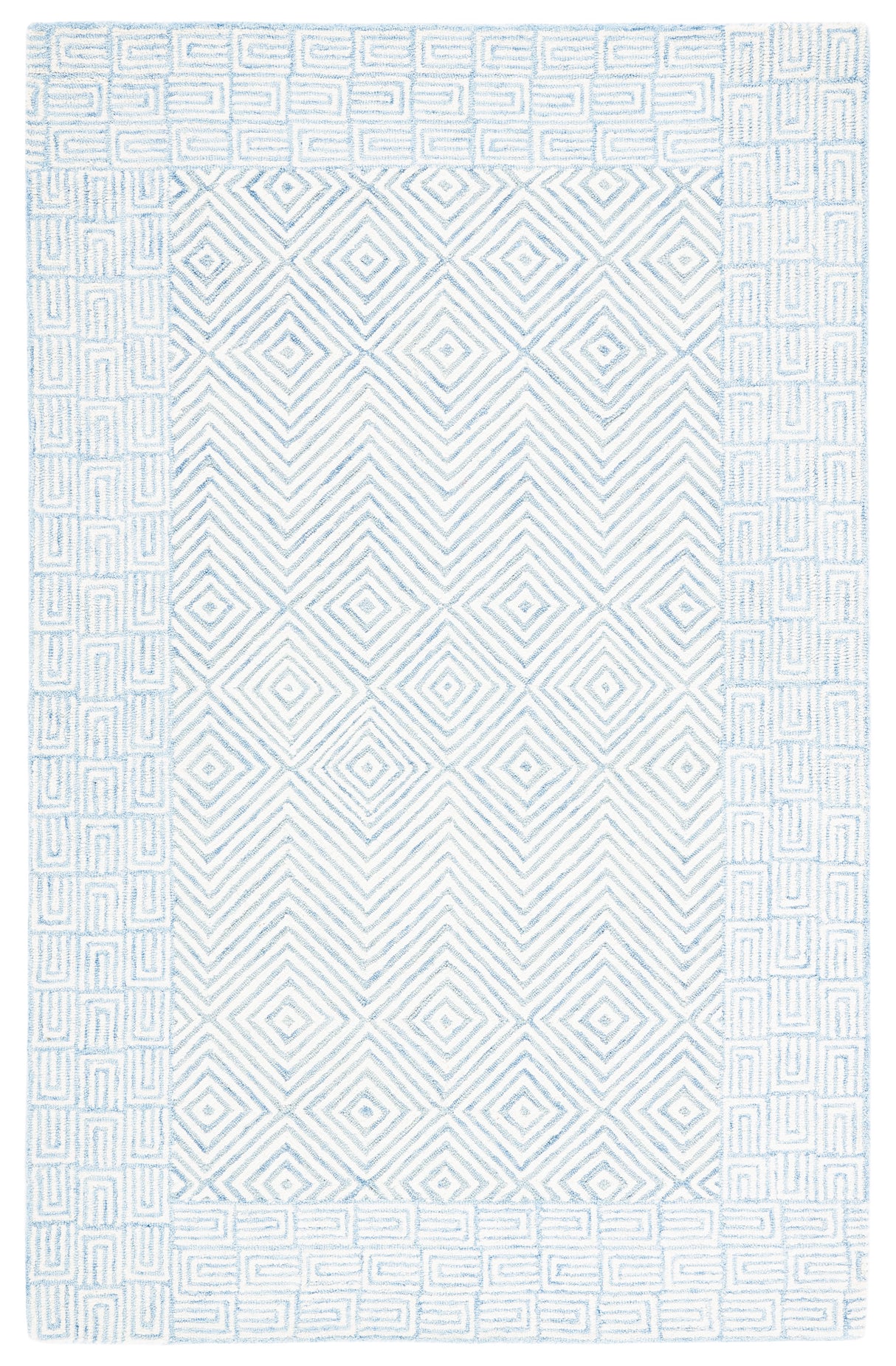 Safavieh Roslyn Ros353M Light Blue/Ivory Rugs.