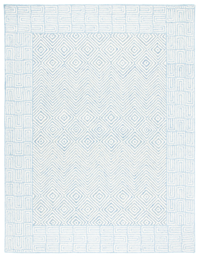 Safavieh Roslyn Ros353M Light Blue/Ivory Rugs.