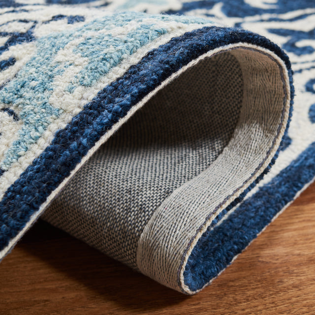 Safavieh Roslyn Ros603N Navy/Light Blue Rugs.
