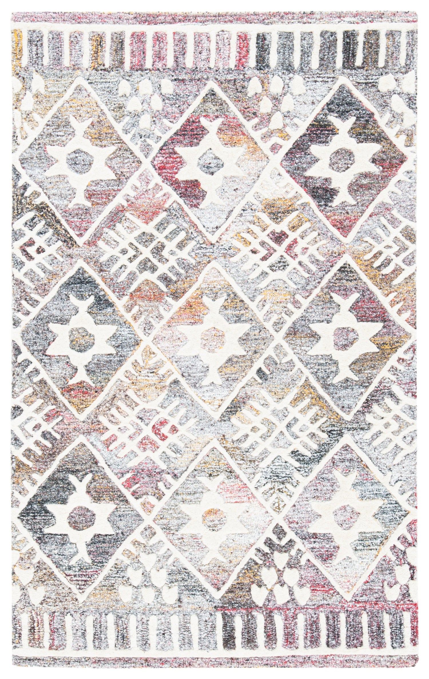 Safavieh Roslyn Ros803Q Red/Ivory Rugs.