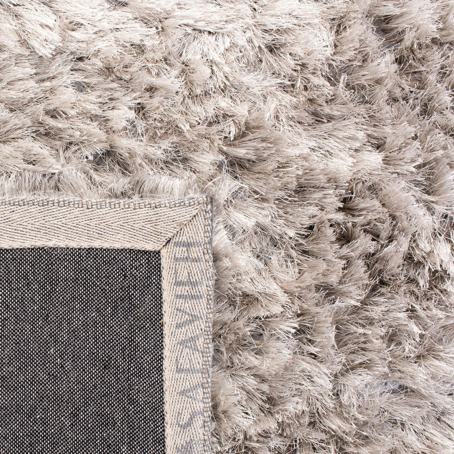 Safavieh Riviera Shag Rvg123F Light Grey Rugs.
