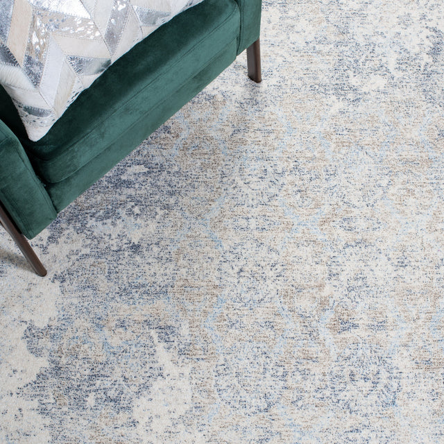 Safavieh Restoration Vintage Rvt111M Blue/Ivory Rugs.