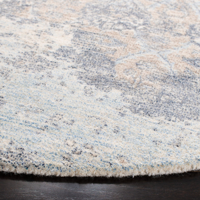 Safavieh Restoration Vintage Rvt111M Blue/Ivory Rugs.