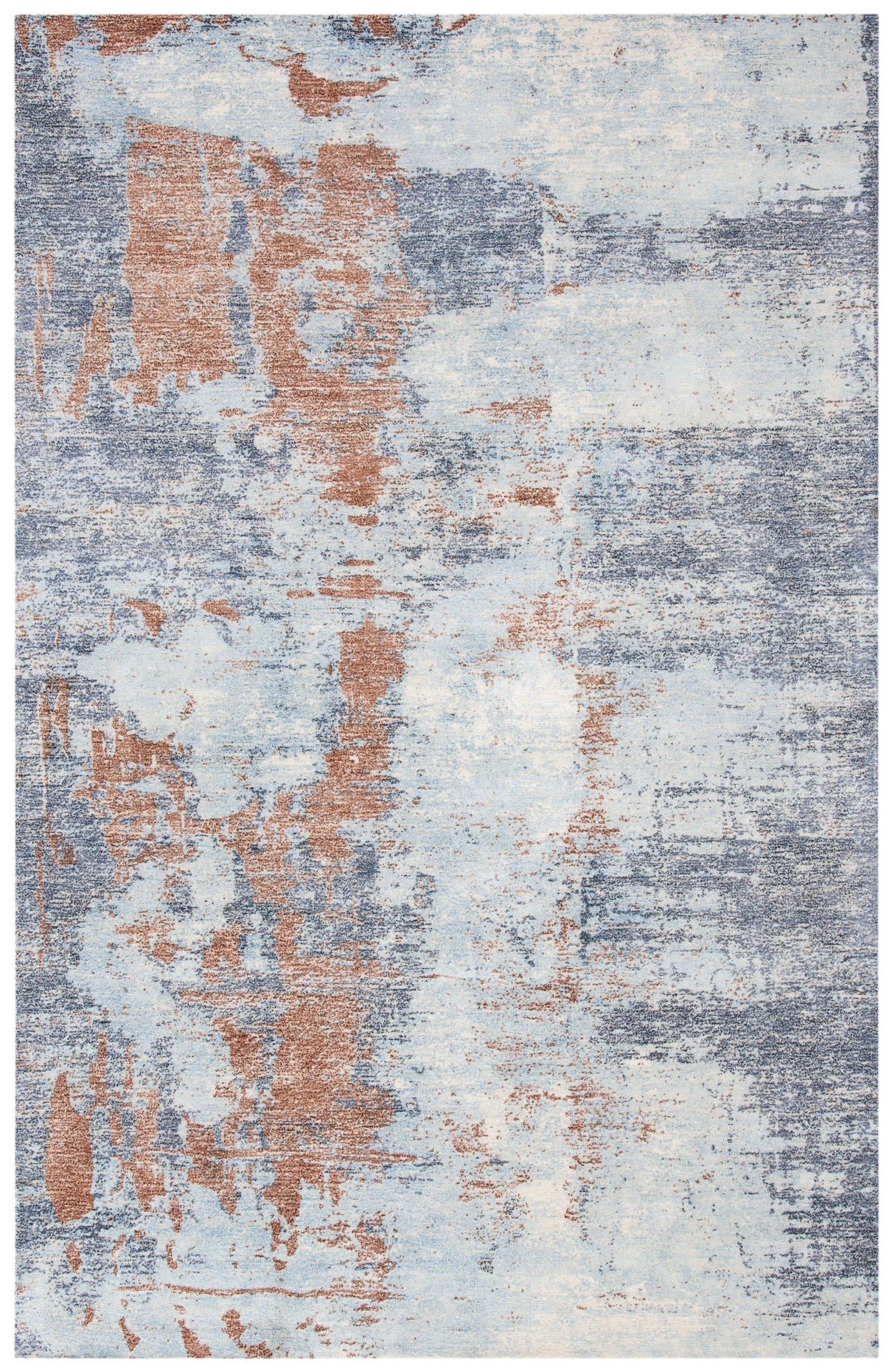 Safavieh Restoration Vintage Rvt113M Blue/Brown Rugs.