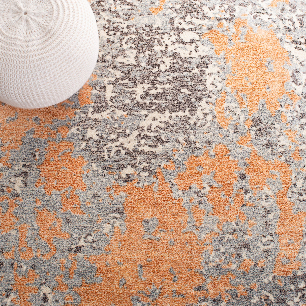 Safavieh Restoration Vintage Rvt114P Rust/Grey Rugs.