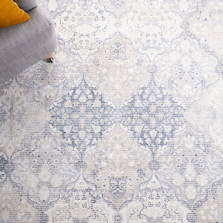 Safavieh Restoration Vintage Rvt705A Ivory/Blue Rugs.