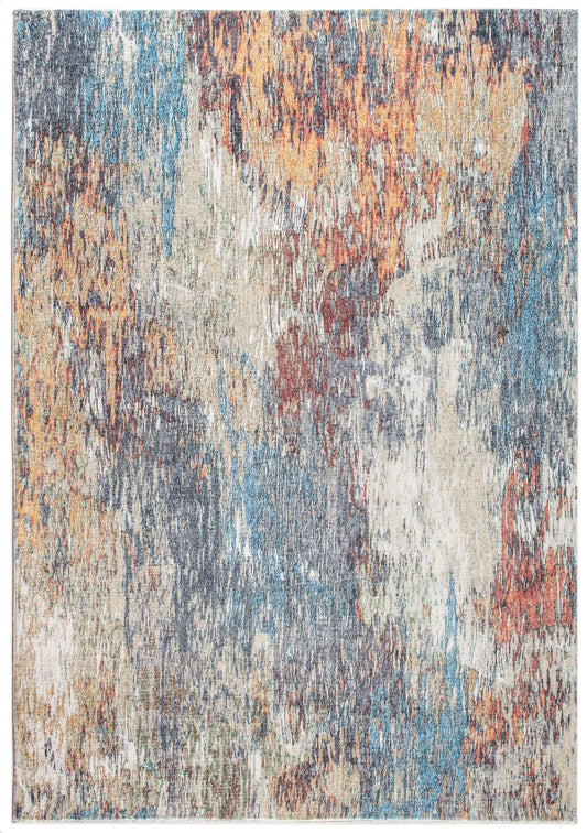 KAS Roxy 2801 Mirage Blue/Red Area Rug