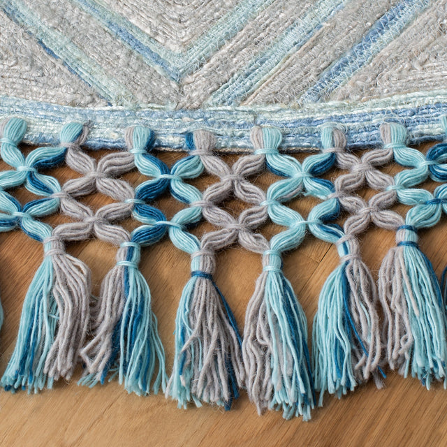 Safavieh Sahara Sah402F Grey/Aqua Rugs.