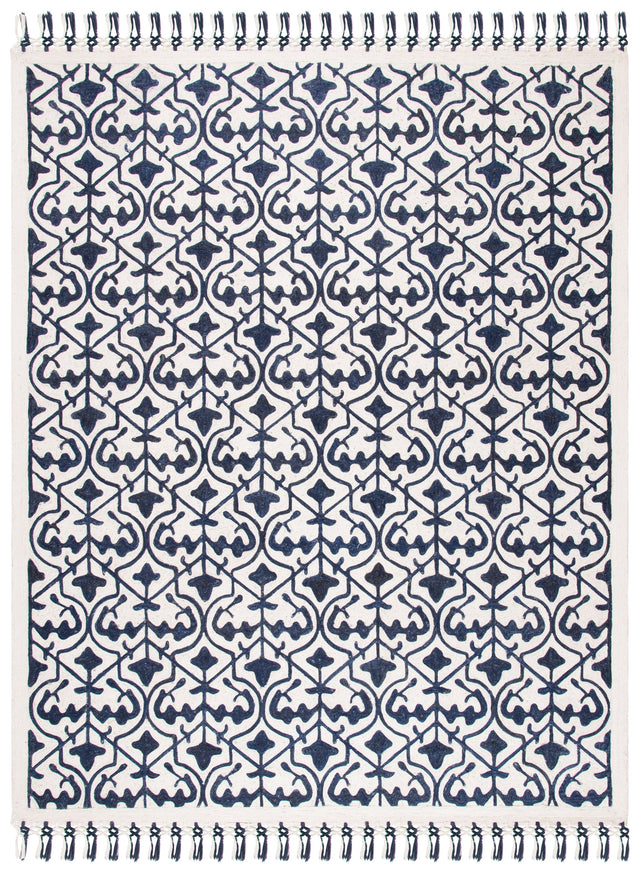 Safavieh Sahara Sah407N Navy/Ivory Rugs.