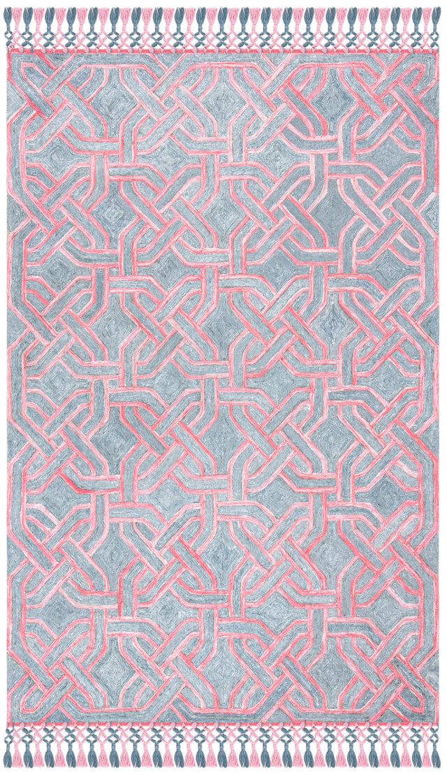 Safavieh Sahara Sah424U Pink/Grey Rugs.