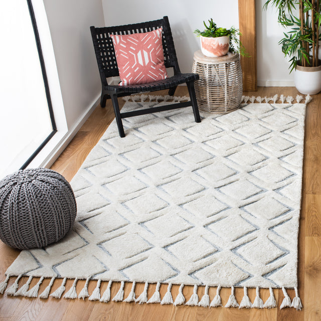 Safavieh Sahara Sah454A Ivory/Grey Rugs.
