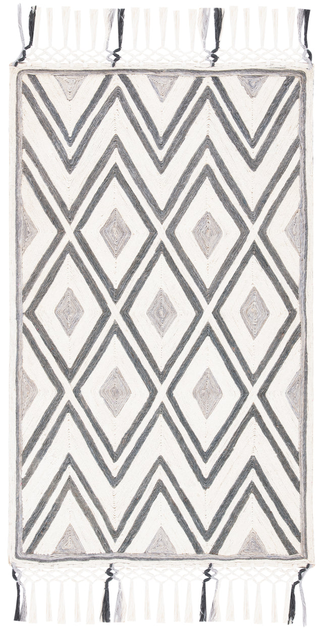 Safavieh Sahara Sah456A Ivory/Grey Rugs.