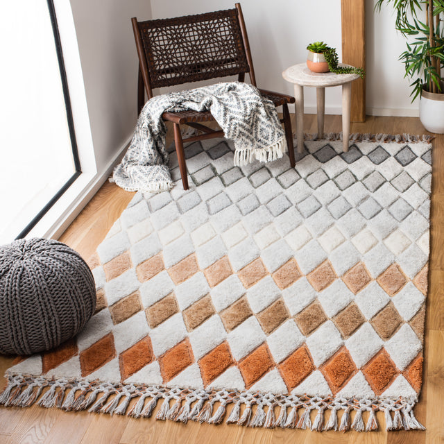 Safavieh Sahara Sah475F Grey/Charcoal Rugs.