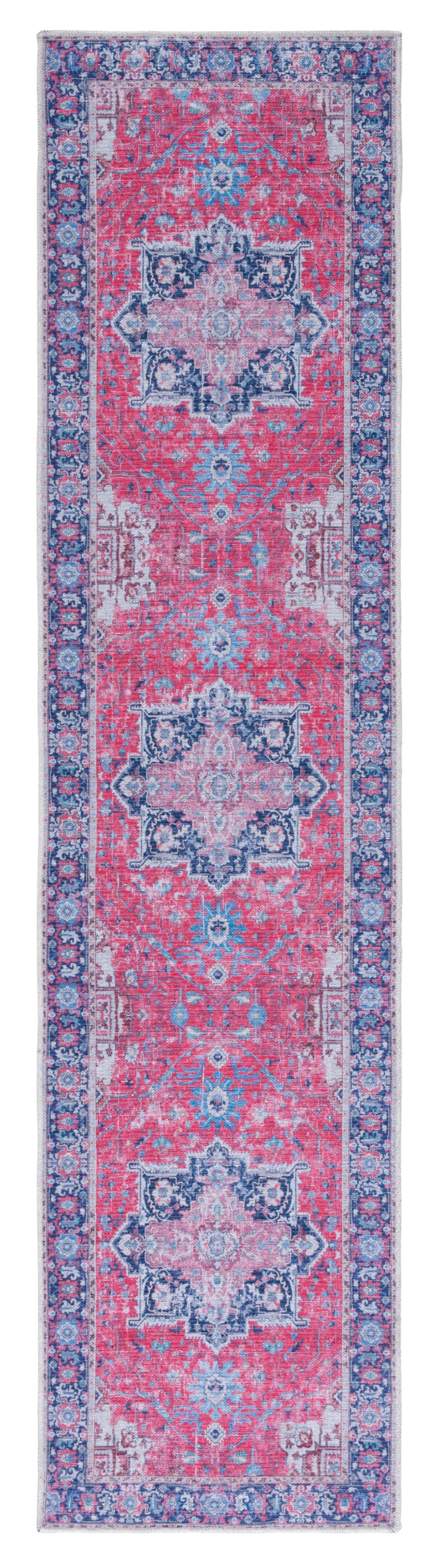 Safavieh Serapi Sep323Q Red/Navy Rugs.