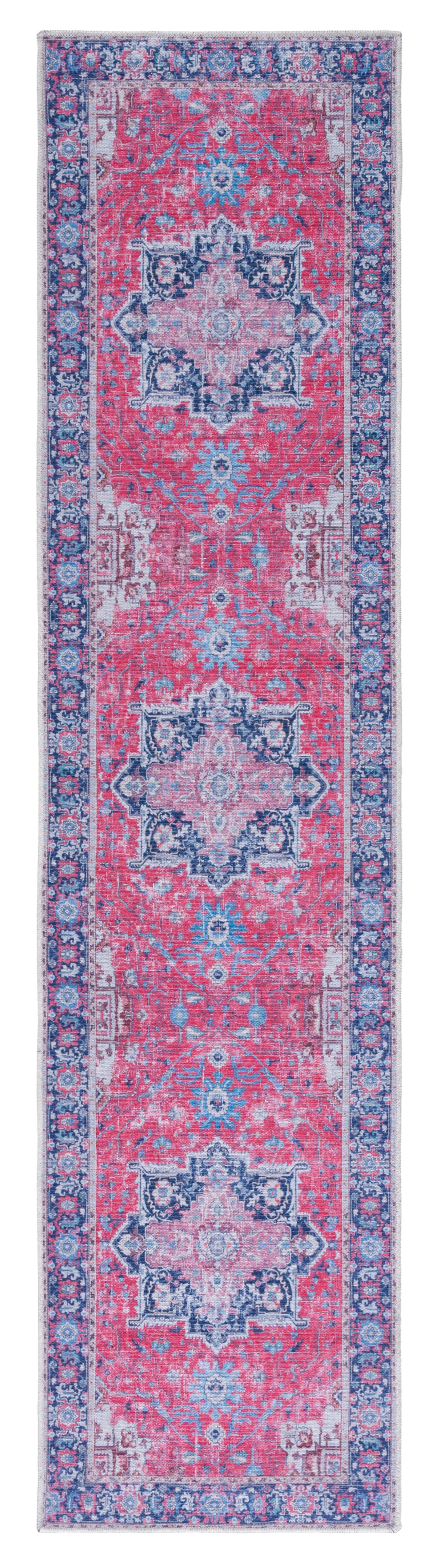 Safavieh Serapi Sep323Q Red/Navy Rugs.