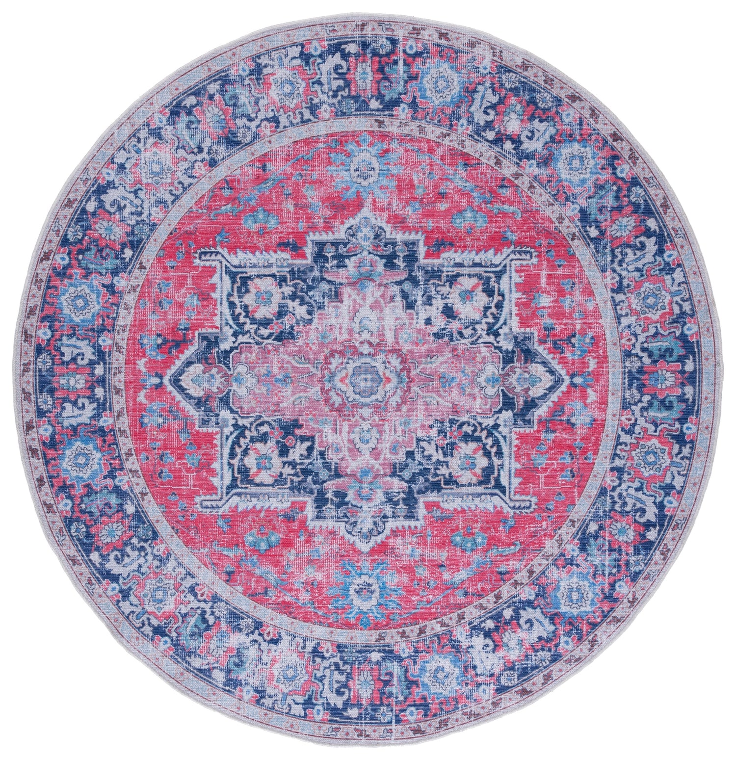 Safavieh Serapi Sep323Q Red/Navy Rugs.